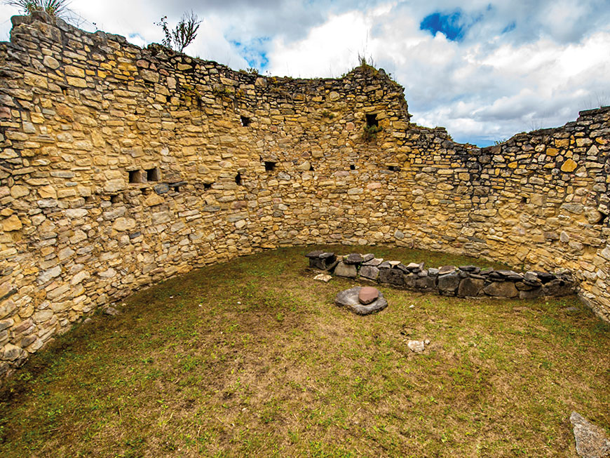Ruinen in Kuelep
